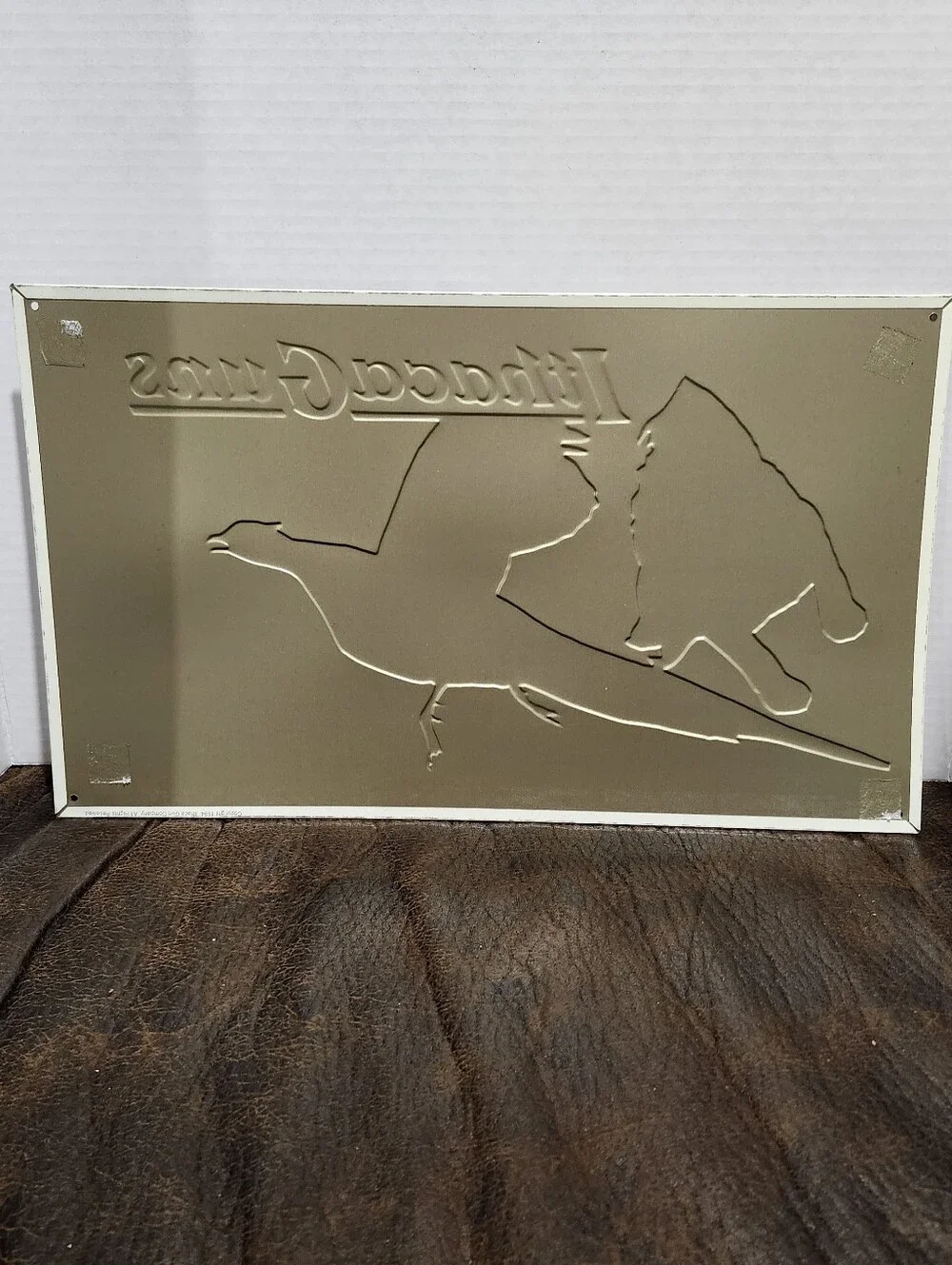 Ithaca Guns Metal Pheasant Hunting Sign